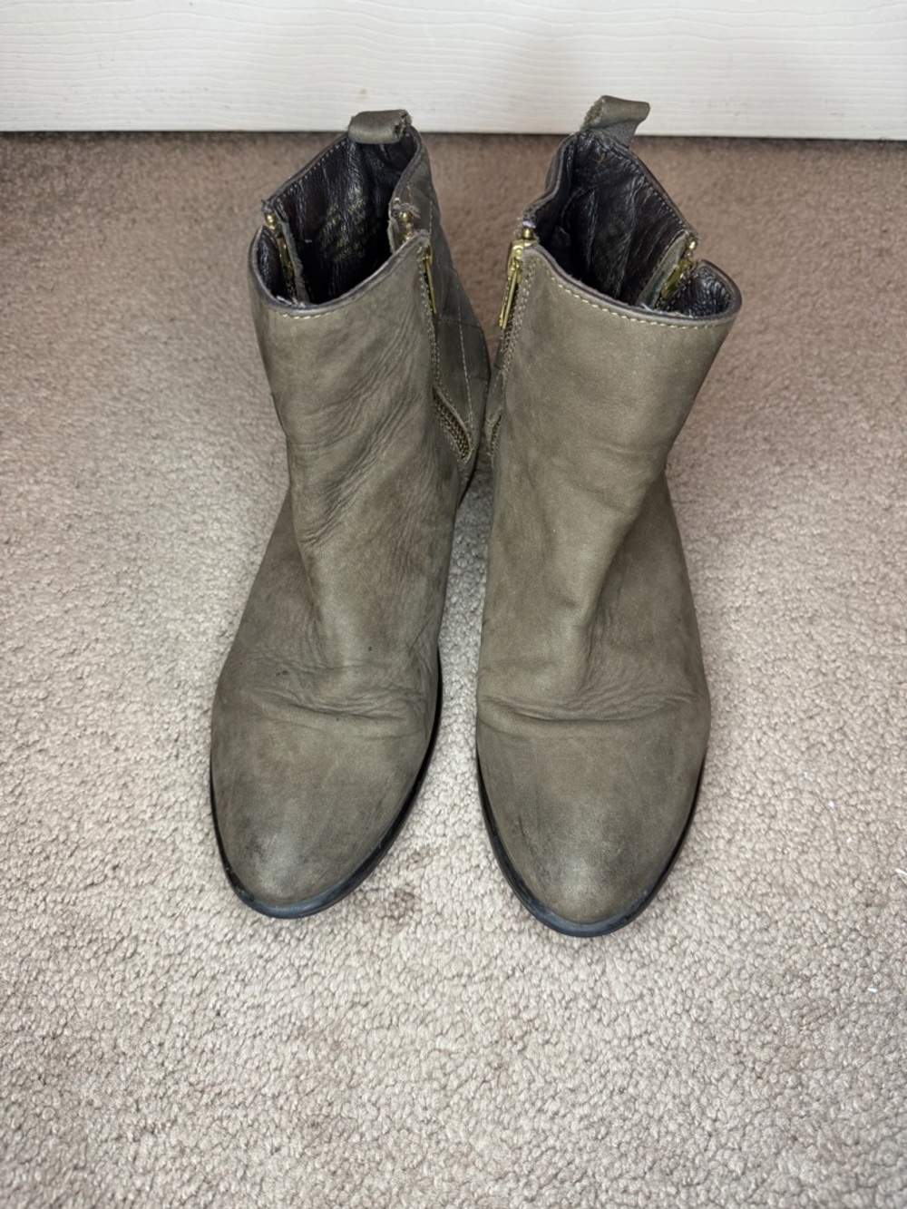 Steve Madden Brown Ankle Booties